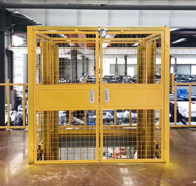 景德镇智能导轨式升降机亮相